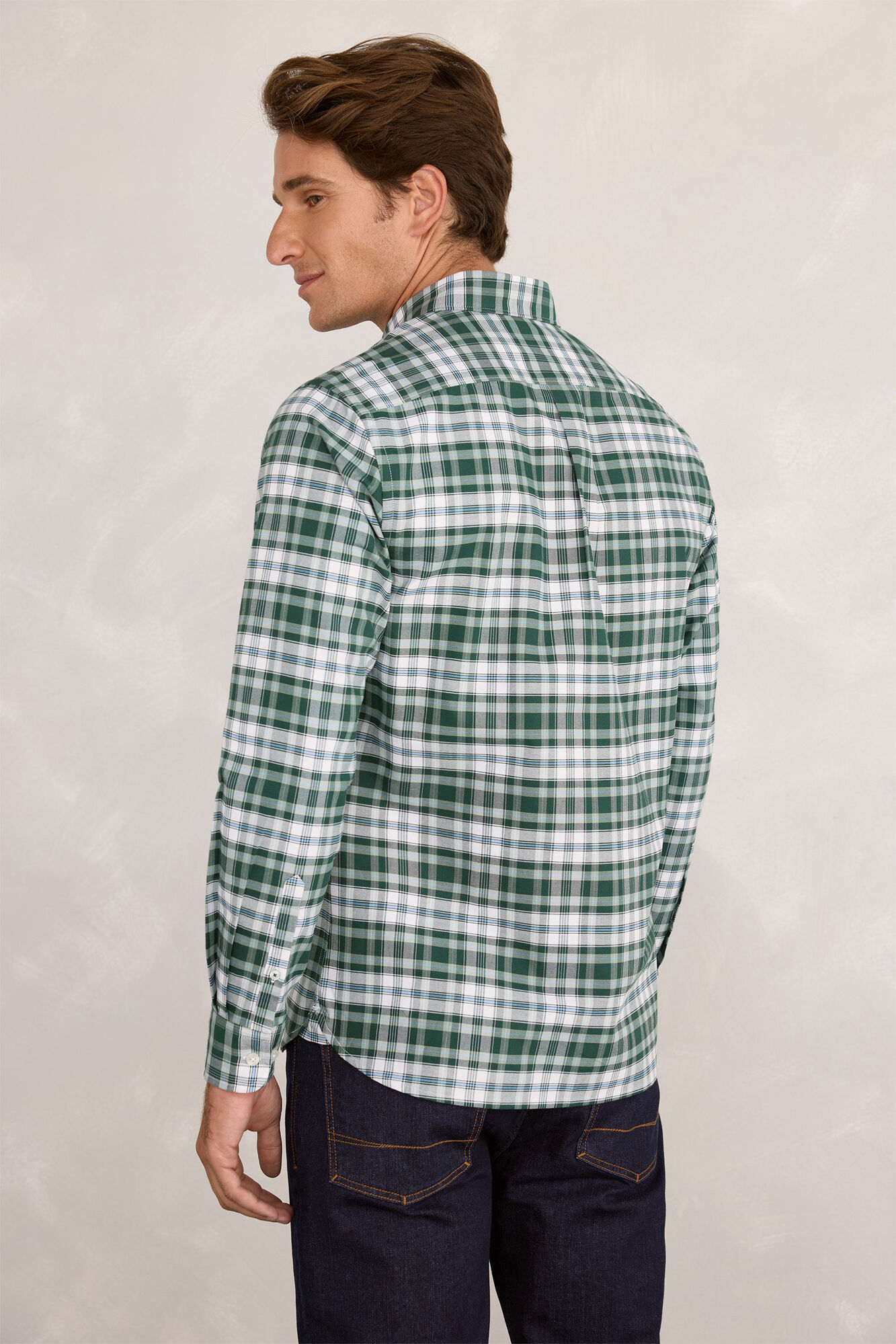 Pedro del Hierro Camisa deportiva a cuadros Botella