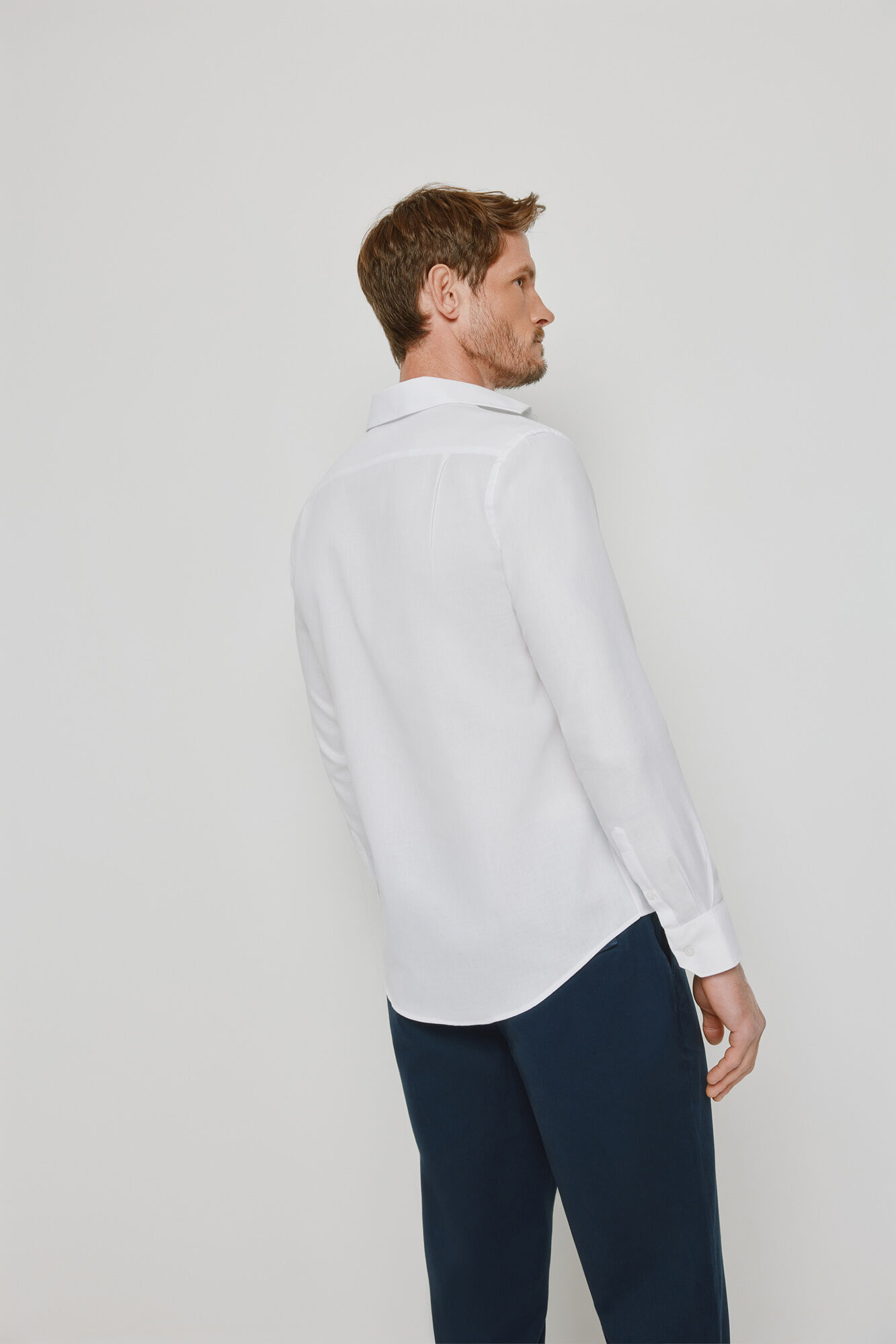 Milano Camisa de vestir de manga larga Blanco