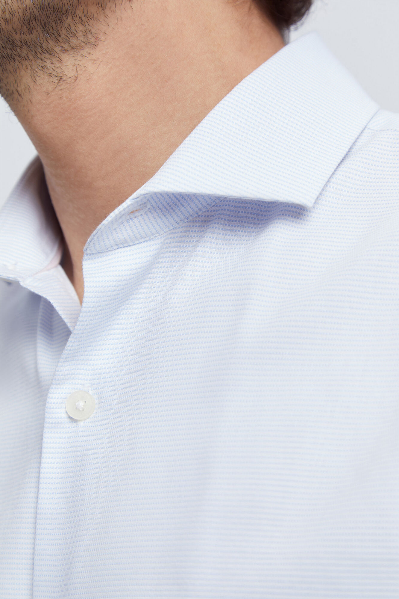 Milano Camisa Vestir Micro Estructura