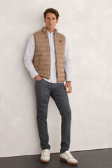 Pedro del Hierro Pantal&oacute;n denim ajustado Gris