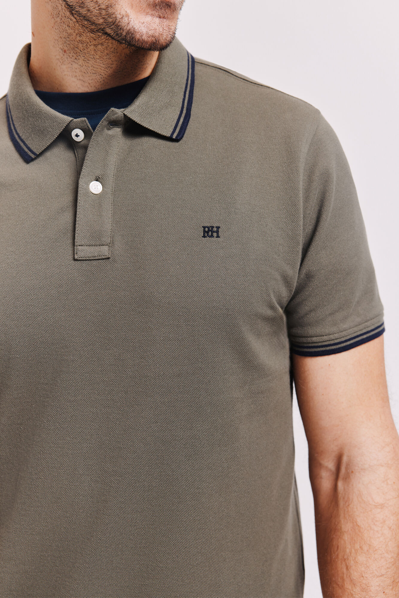 Pedro del Hierro Polo manga corta