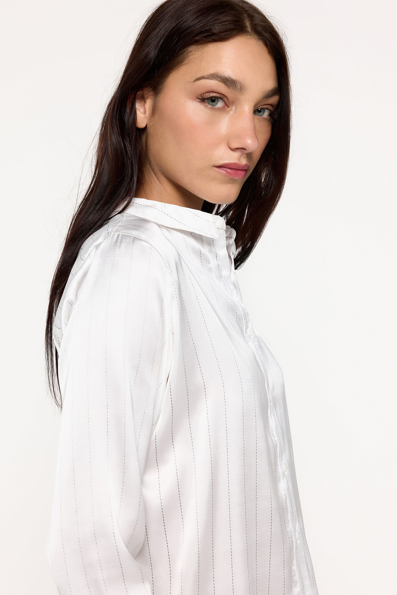 Milano Camisa Satinada Print