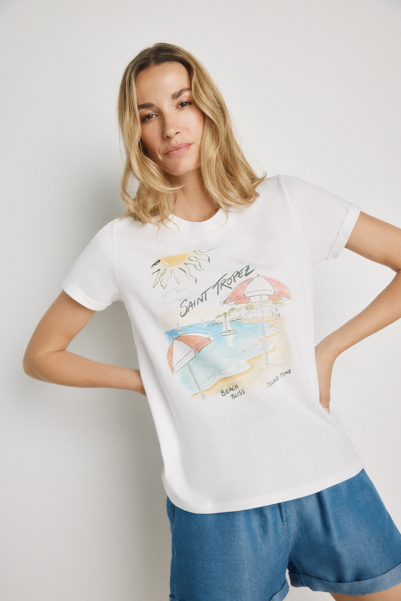 Milano Playera estampada de manga corta