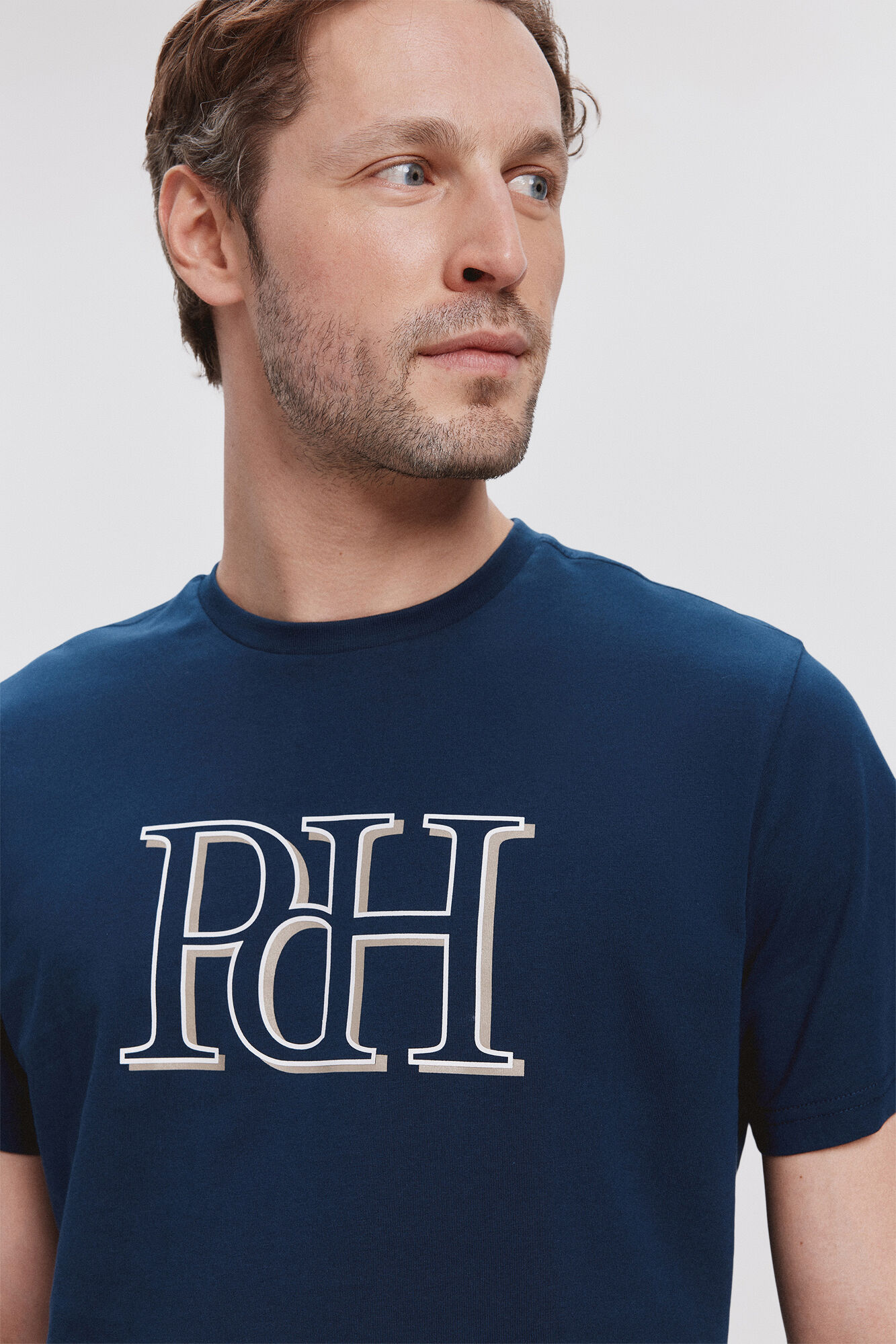 Pedro del Hierro Camiseta Logo Pedro Del Hierro Navy