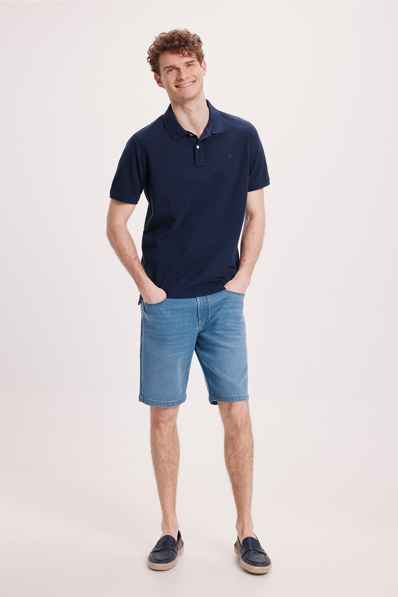 Pedro del Hierro Polo B&aacute;sico PDH Navy