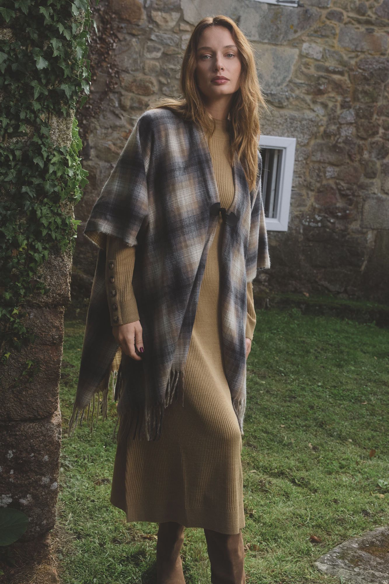 Milano Poncho Vichy