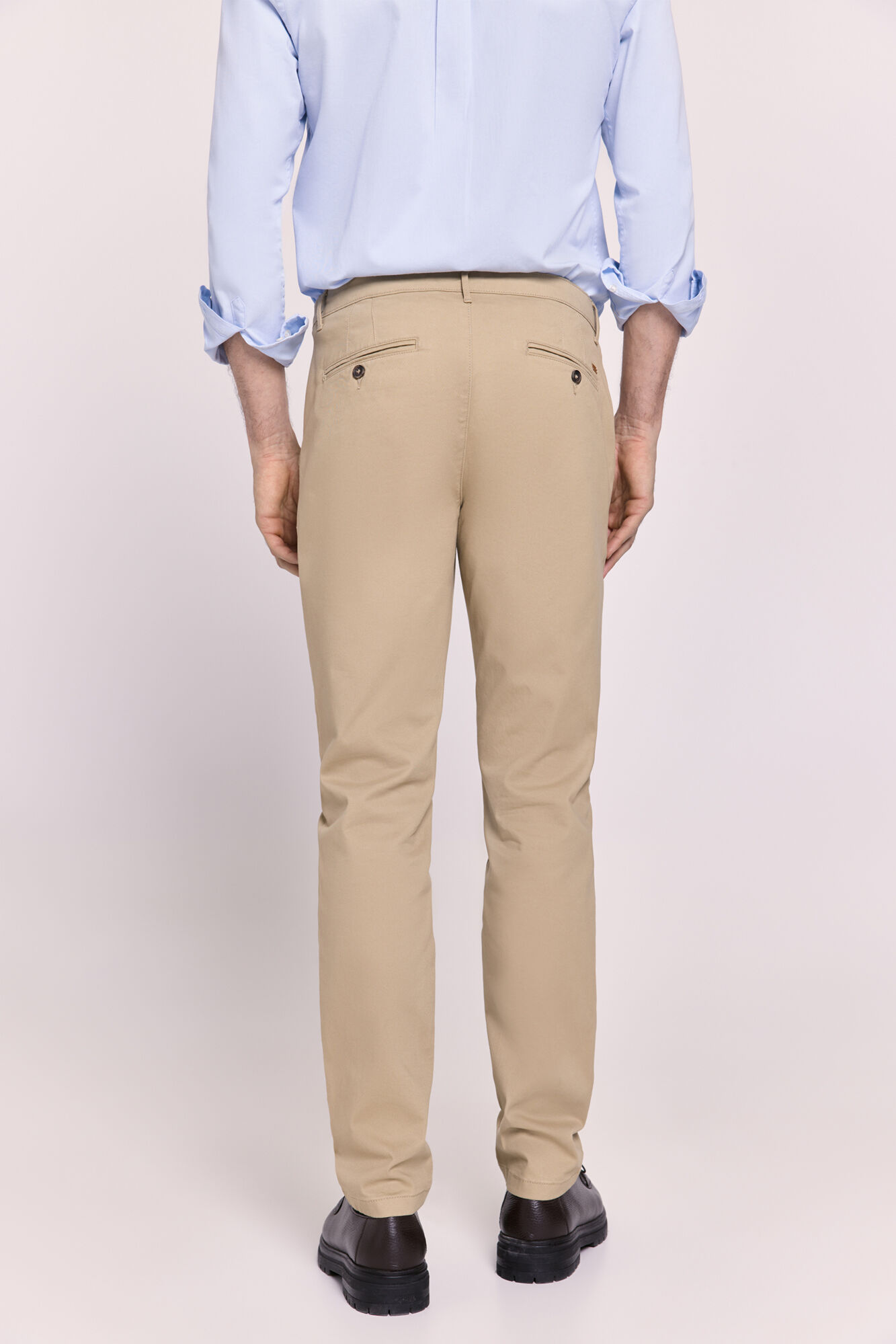 Milano Pantal&oacute;n chino slim fit Beige