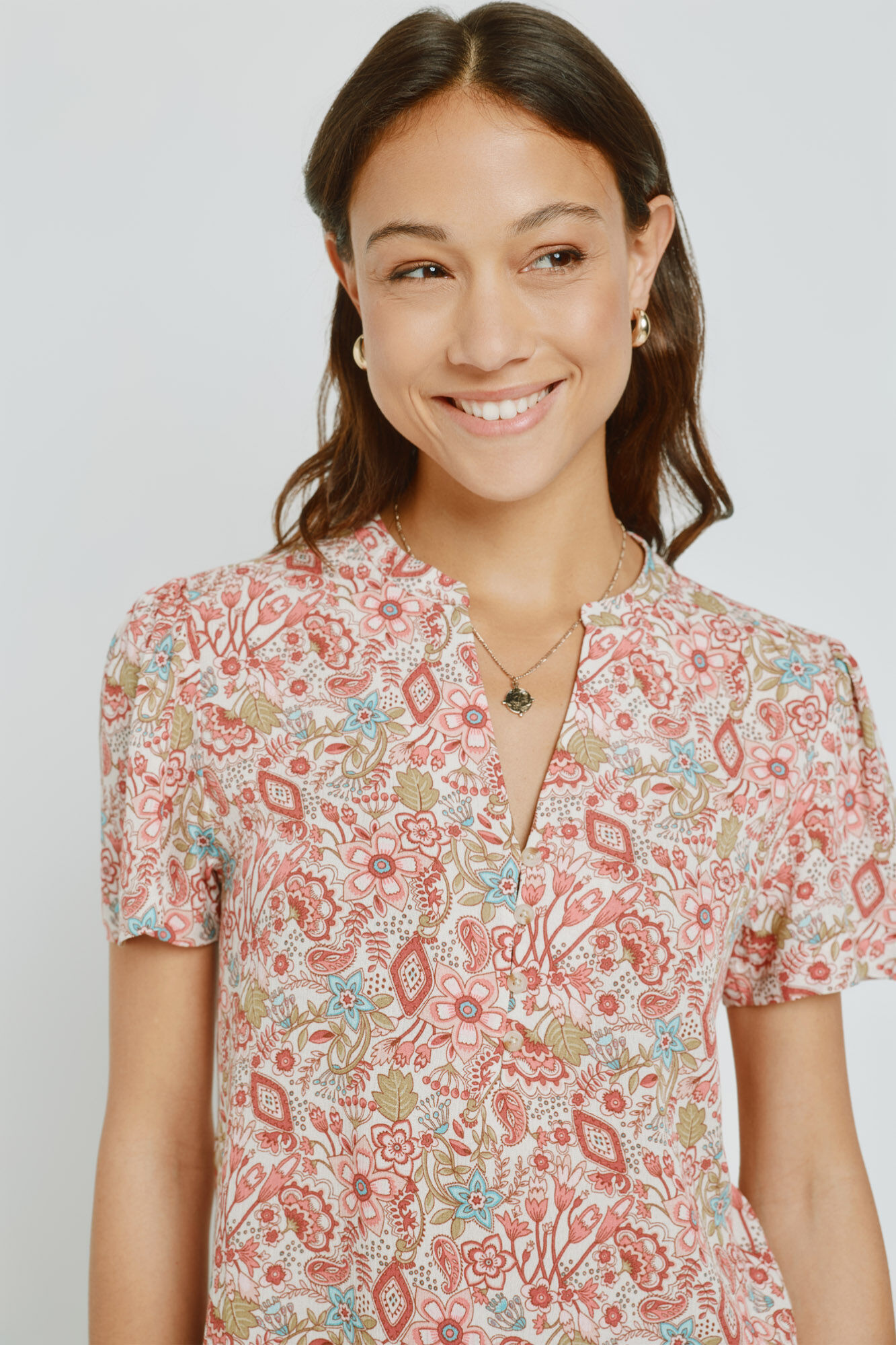 Milano Blusa estampada