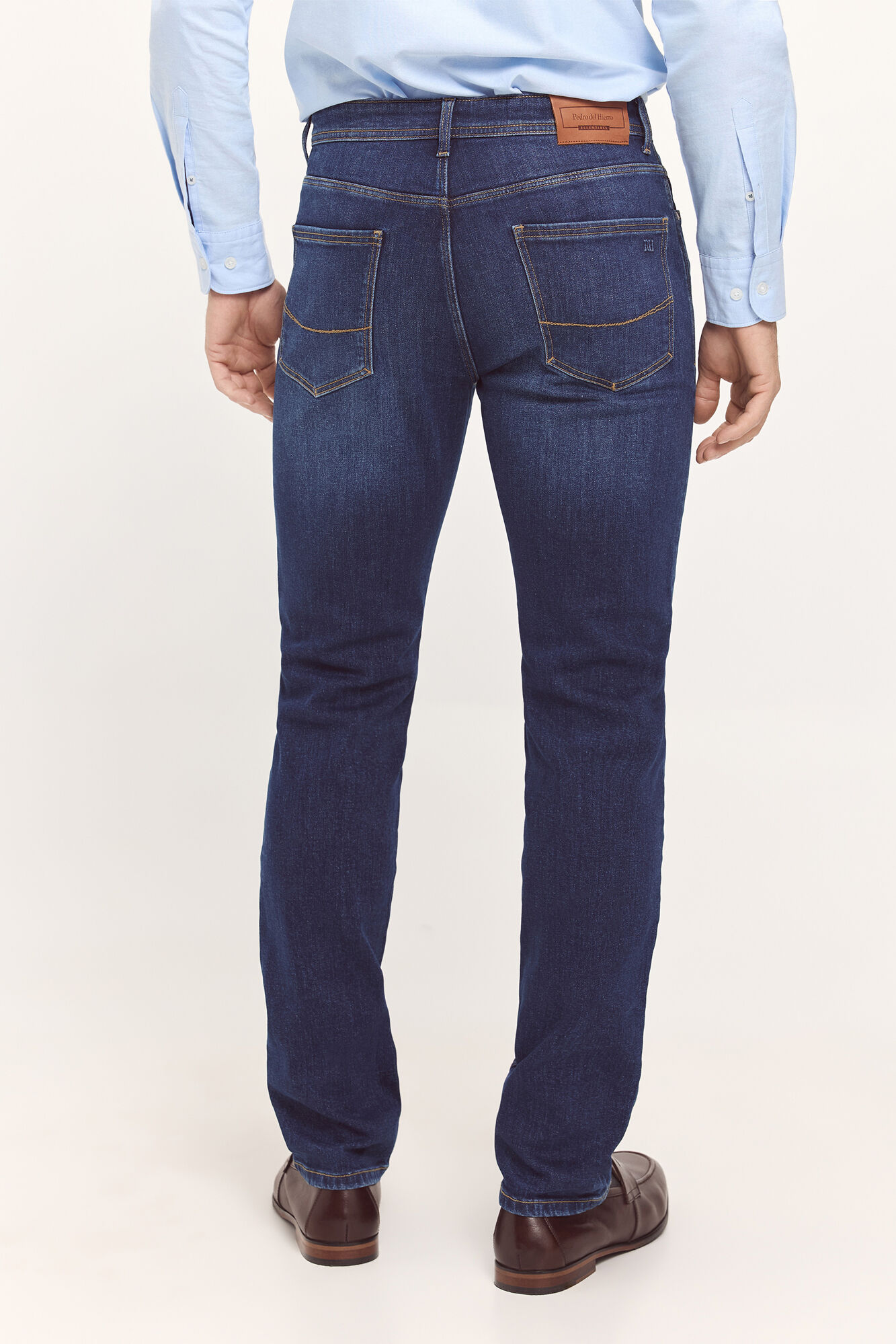 Pedro del Hierro Pantal&oacute;n Denim Slim PDH Azul