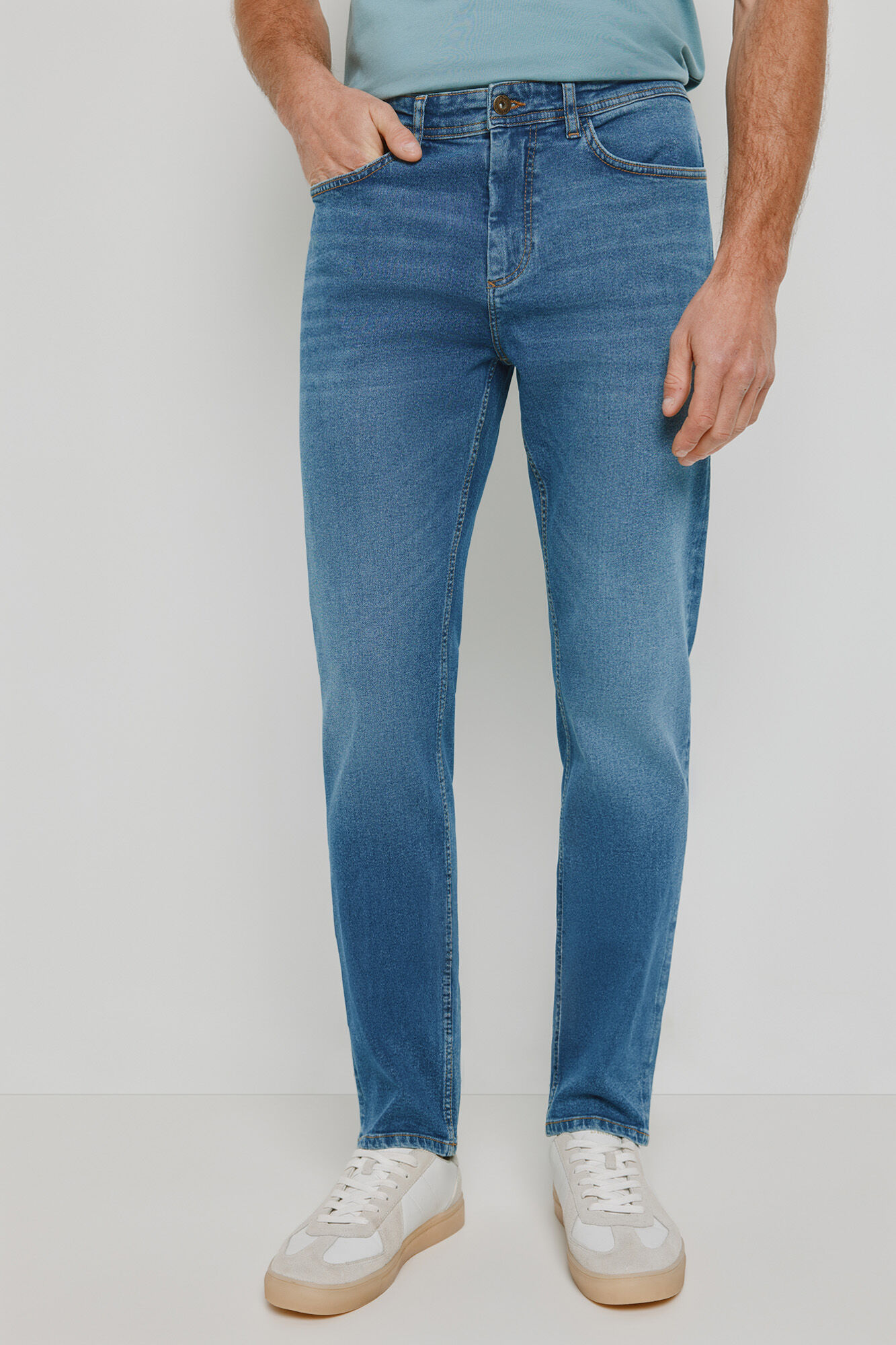 Milano Pantal&oacute;n de mezclilla slim fit