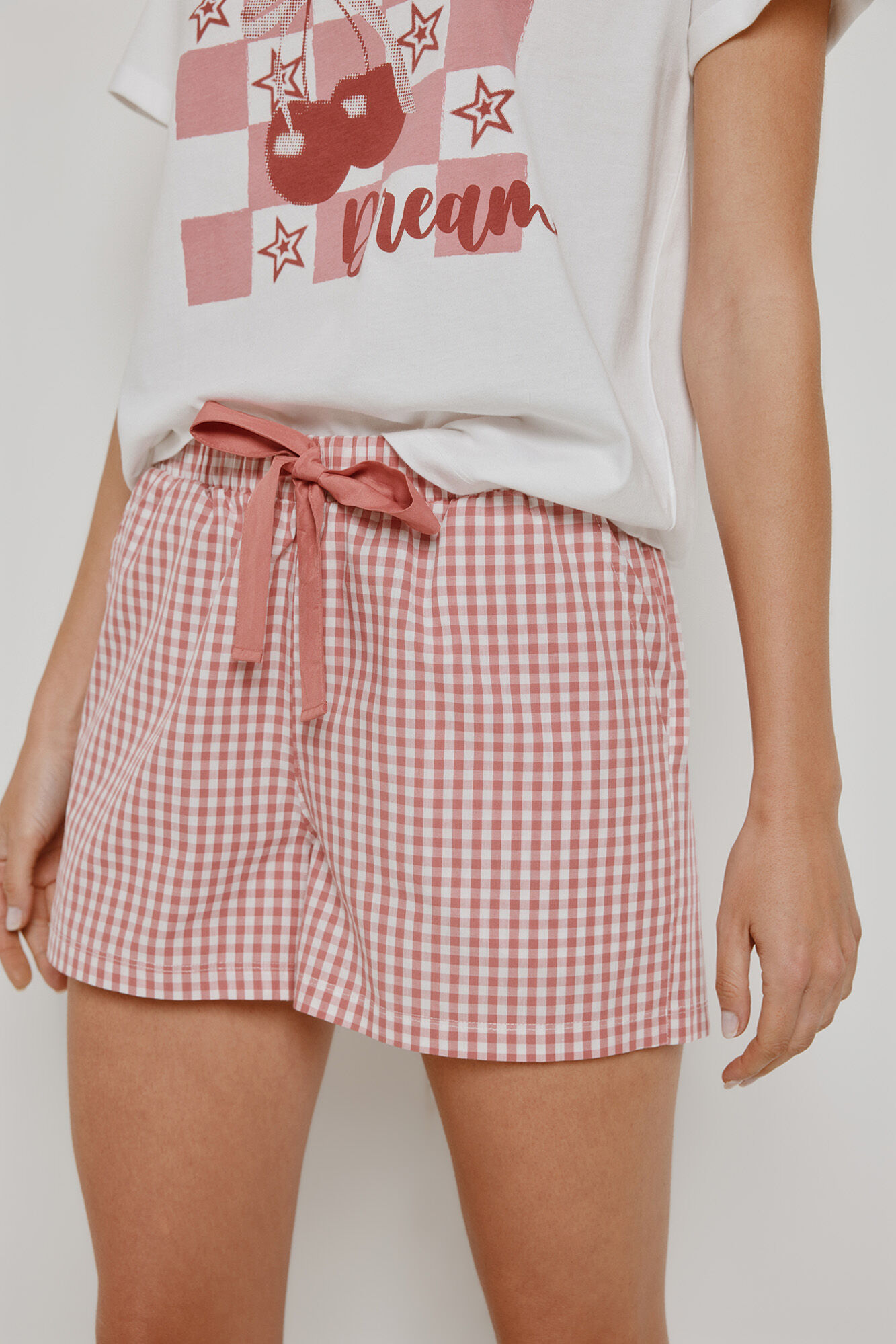 Milano Pijama estampada Rosa