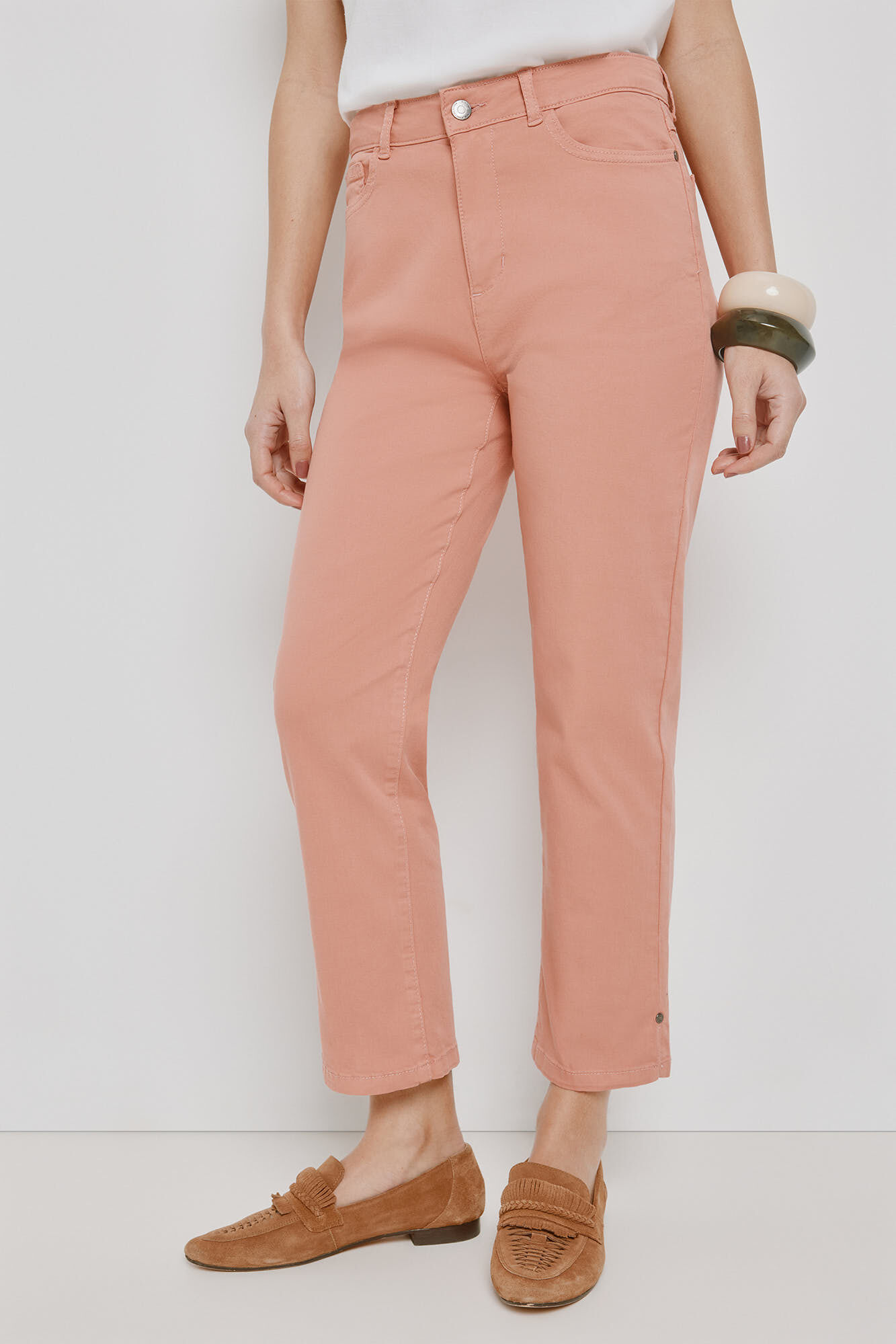 Milano Pantal&oacute;n de mezclilla de color