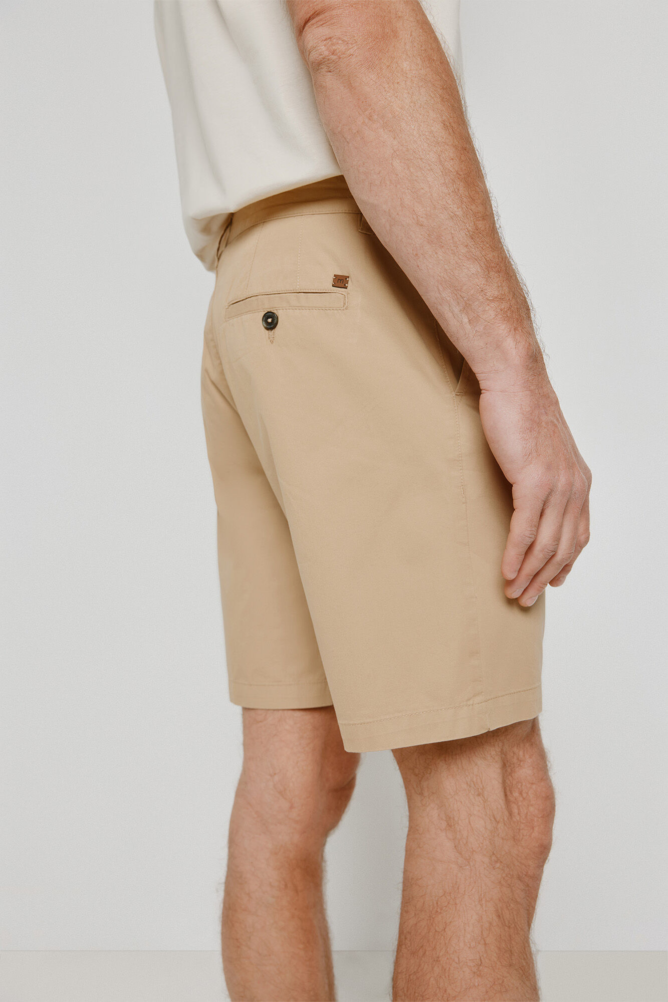 Milano Bermuda lisa Beige
