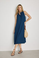 Milano Vestido halter Navy