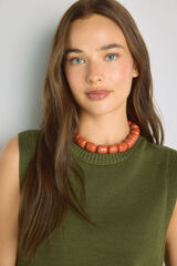 Milano Chaleco cuello redondo Verde