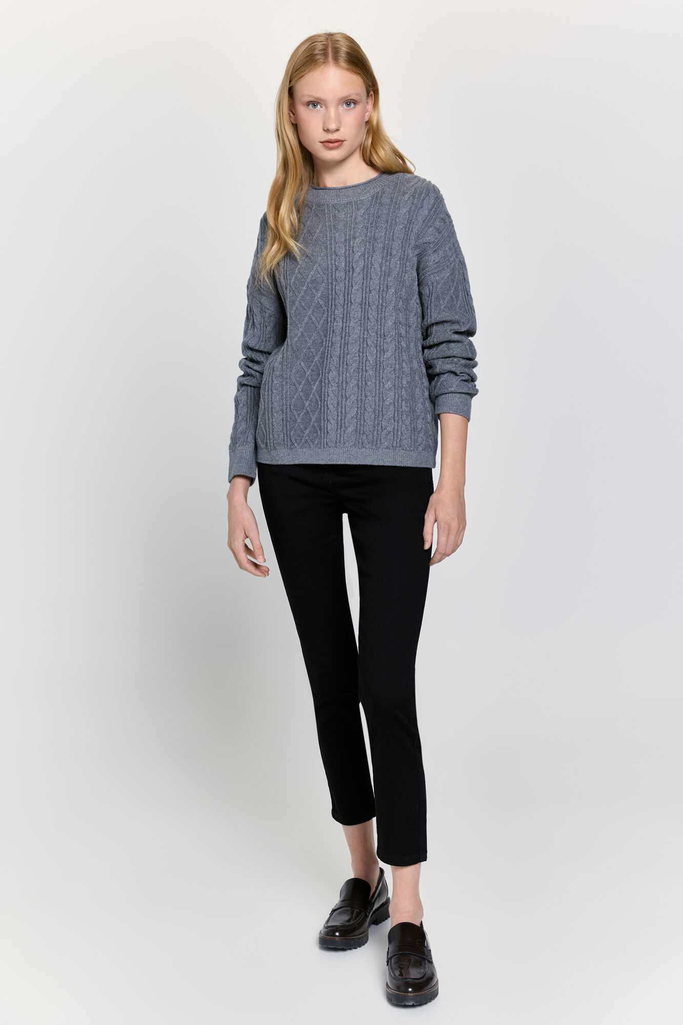 Milano Jersey de tejido Gris
