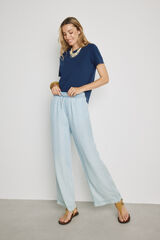 Milano Pantal&oacute;n de mezclilla ligero Azul