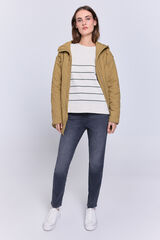 Milano Pantal&oacute;n denim slim Gris