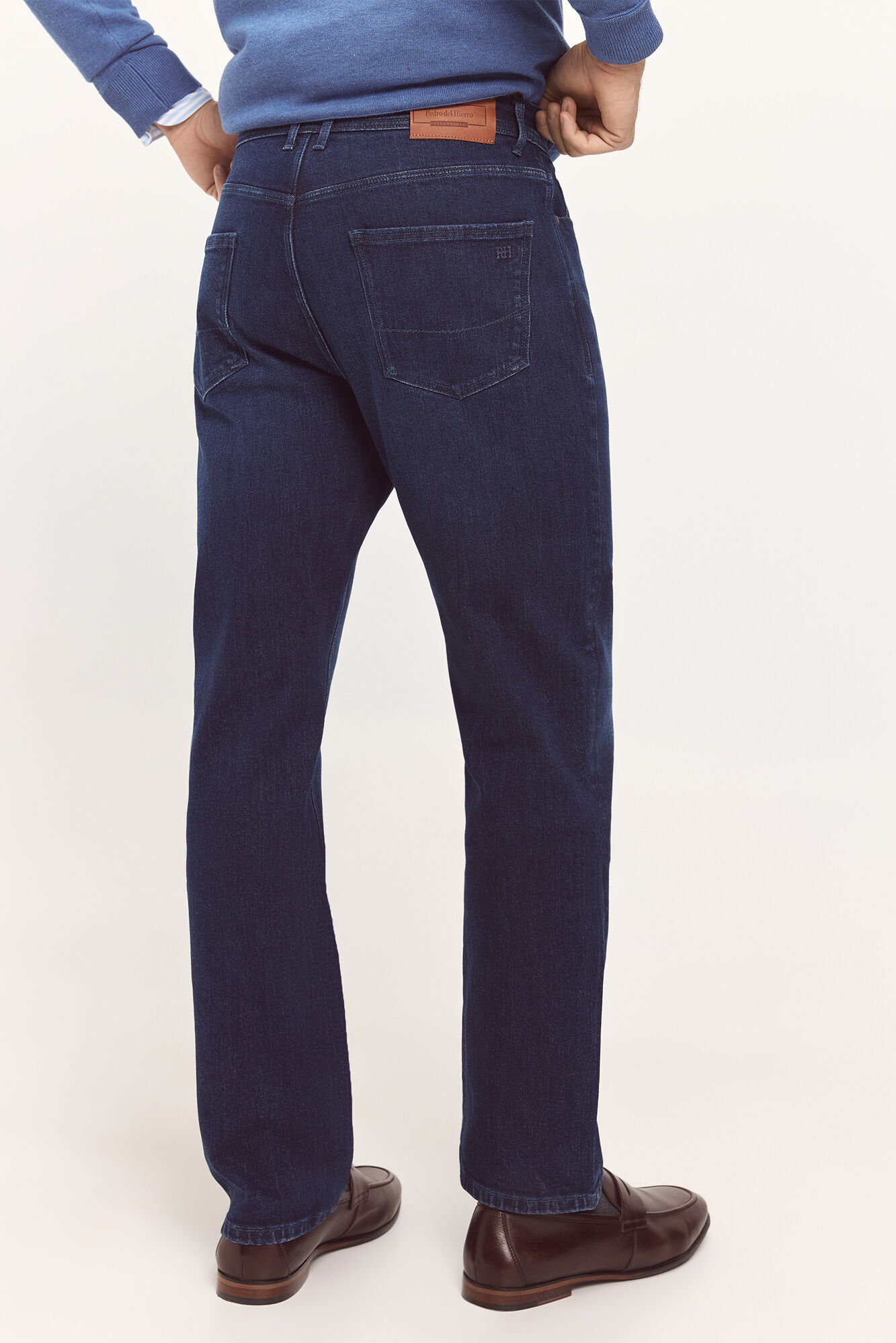Pedro del Hierro Pantal&oacute;n Denim Classic PDH Azul Oscuro