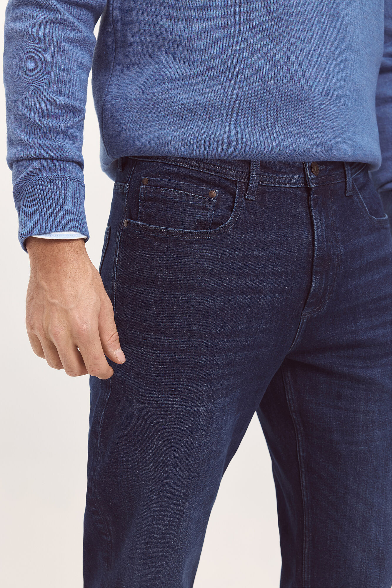 Pedro del Hierro Pantal&oacute;n Denim Classic PDH Azul Oscuro