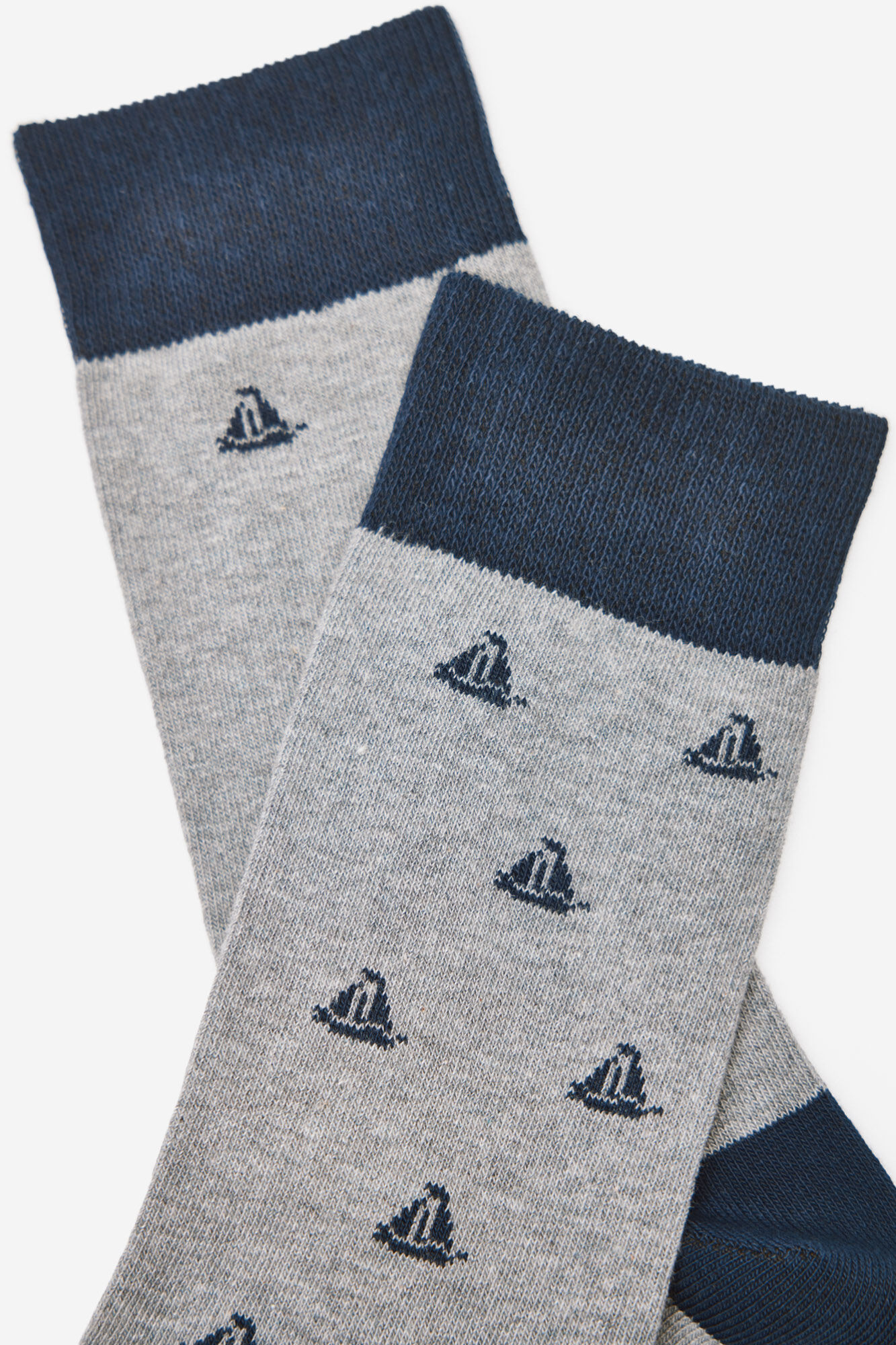Milano Calcet&iacute;n con estampado de barcos
