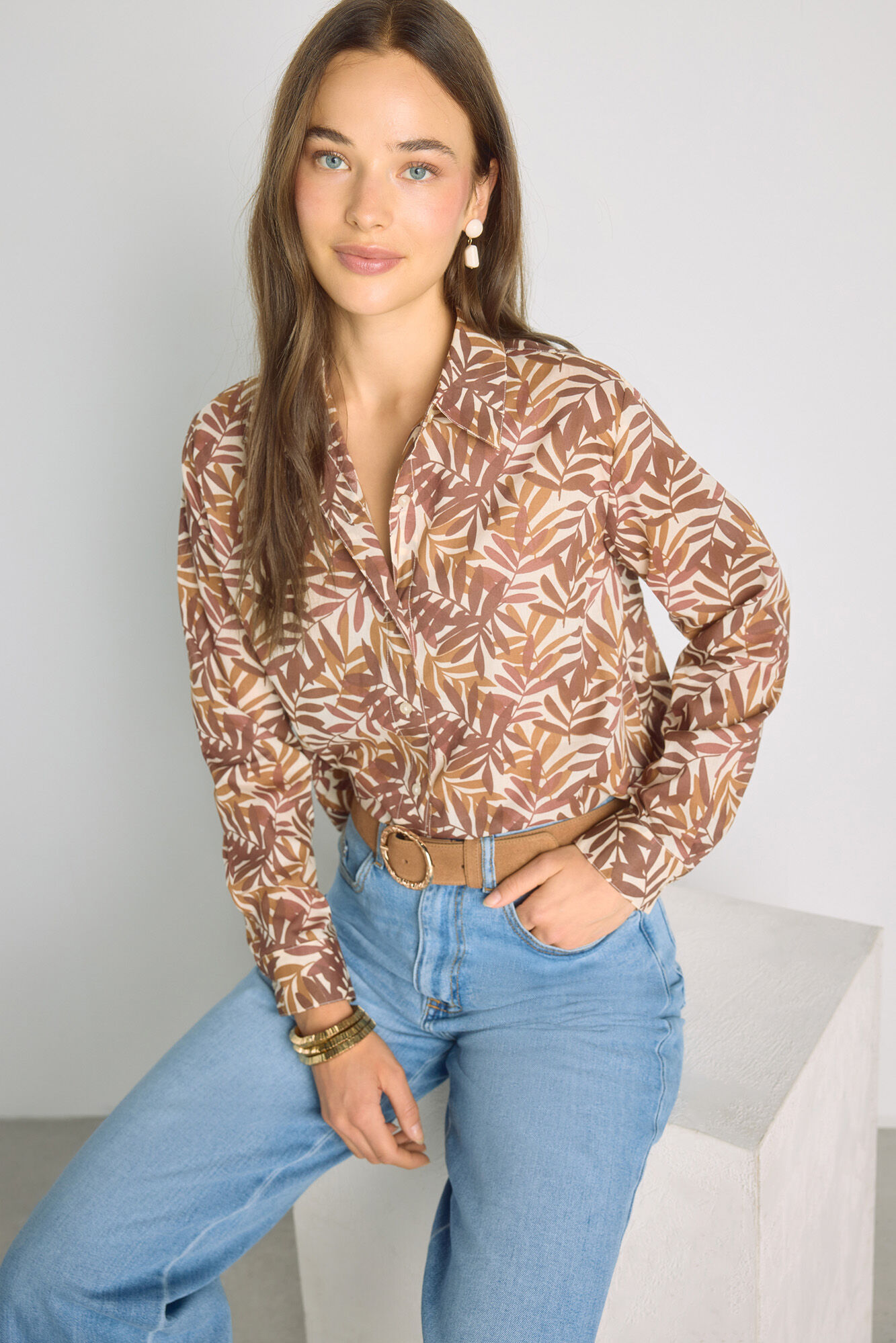 Milano Camisa estampada
