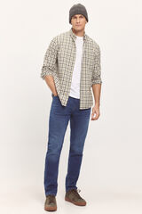 Milano Pantal&oacute;n Denim Slim Azul Oscuro