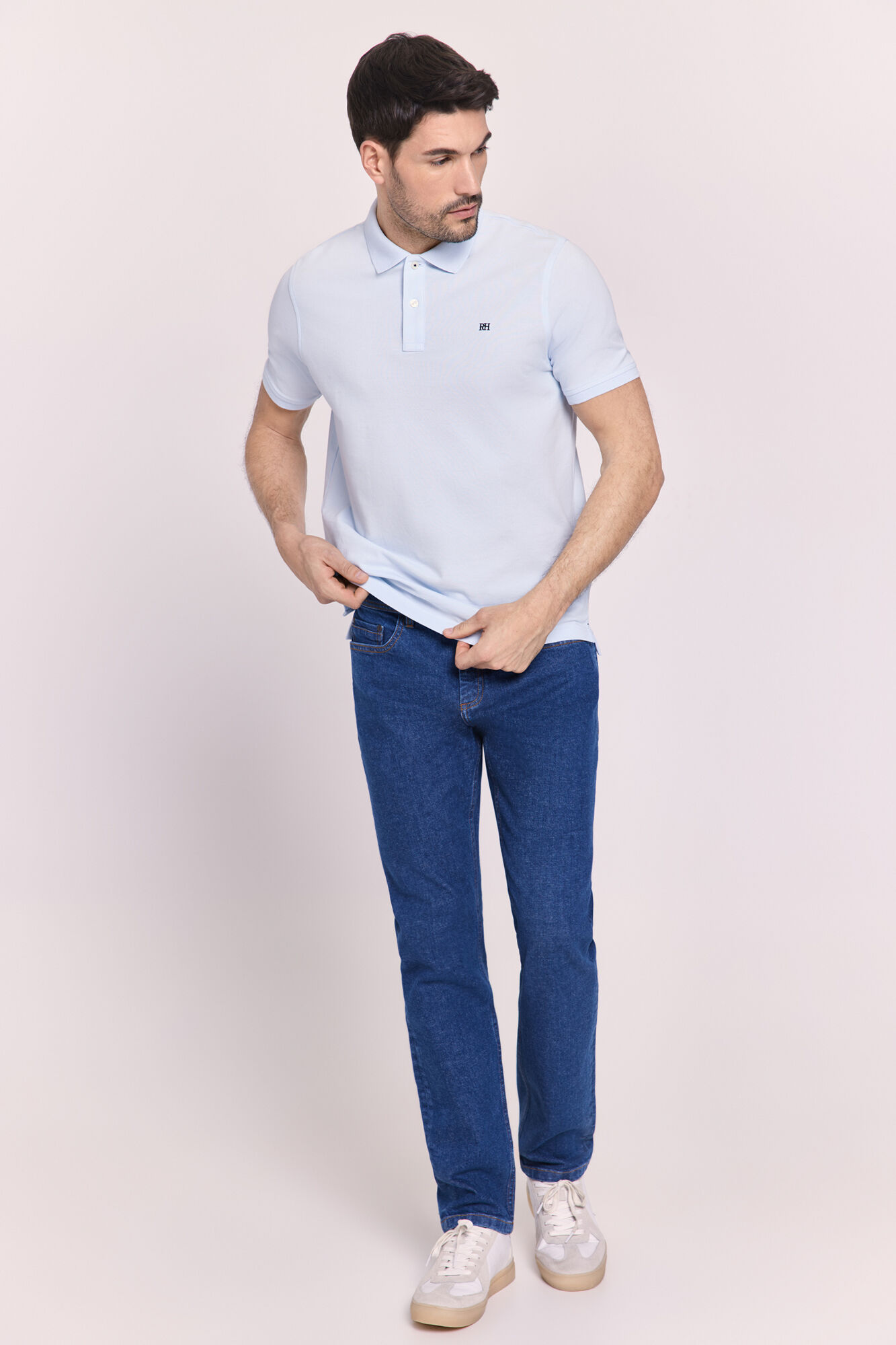 Pedro del Hierro Polo manga corta