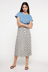 Milano Falda midi Bambula Azul