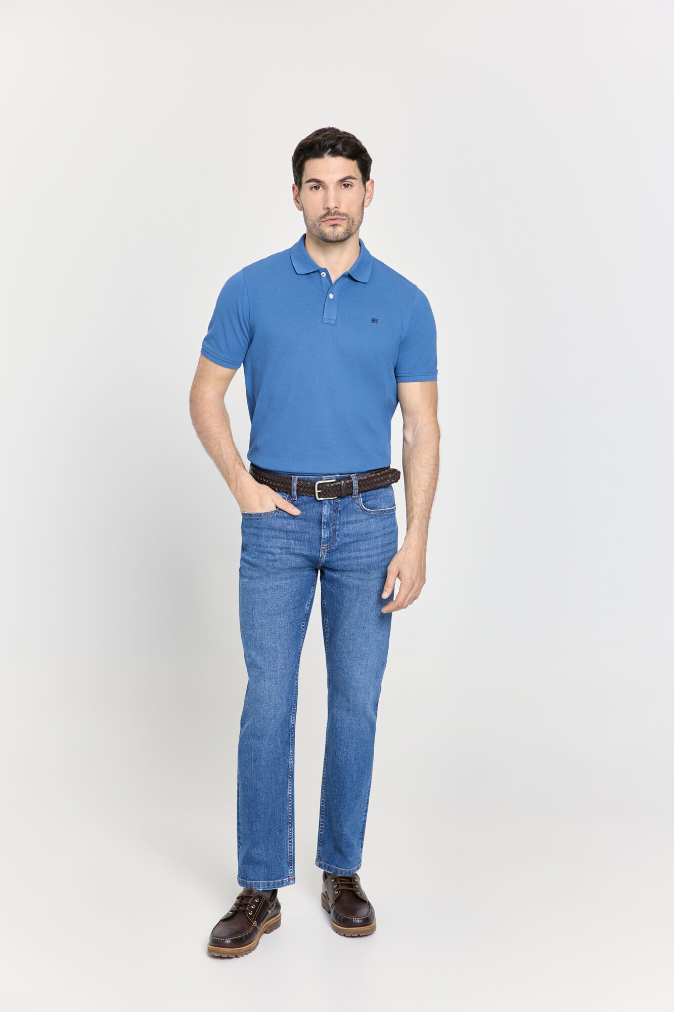 Pedro del Hierro Polo manga corta