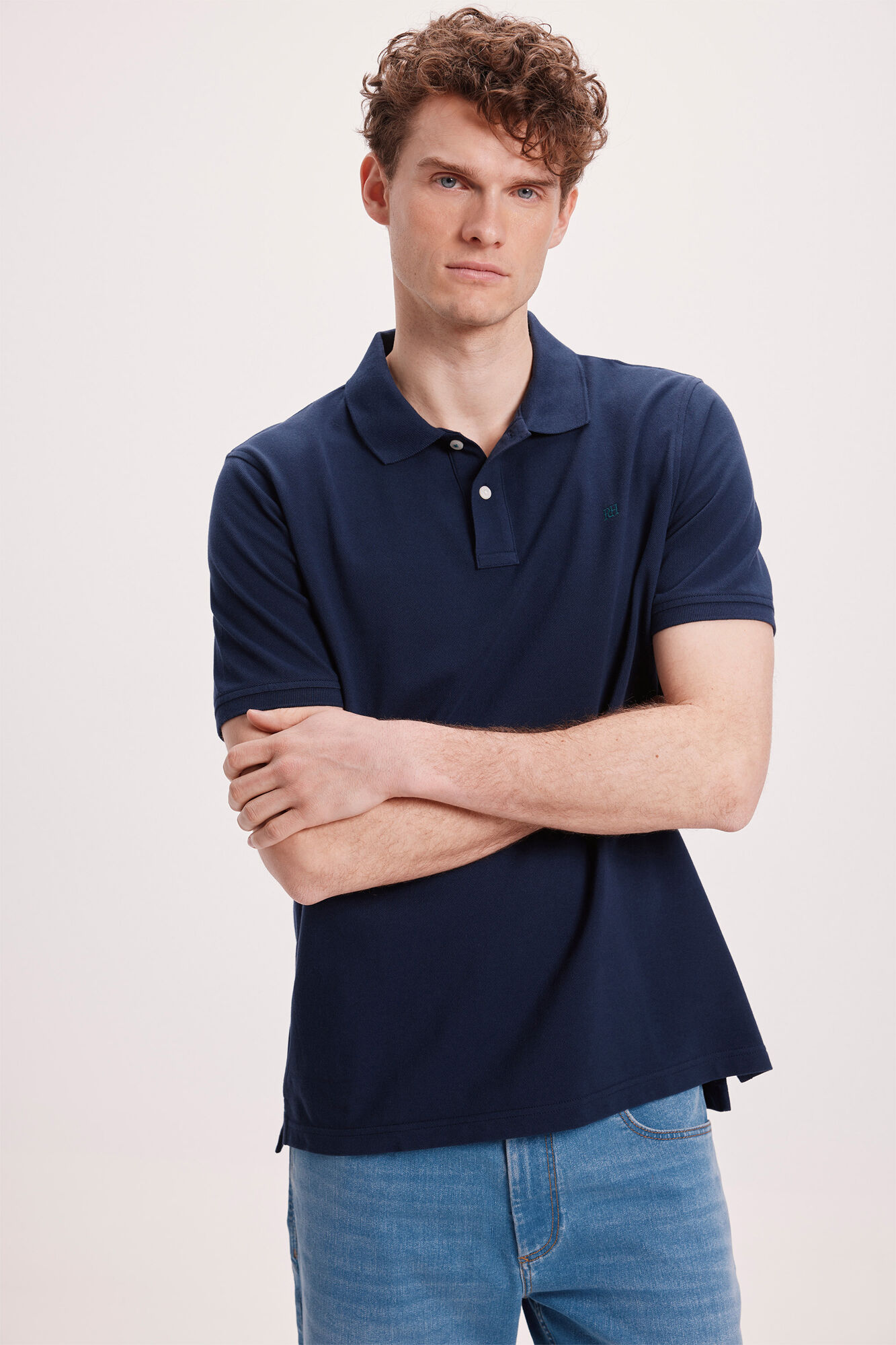 Pedro del Hierro Polo B&aacute;sico PDH Navy