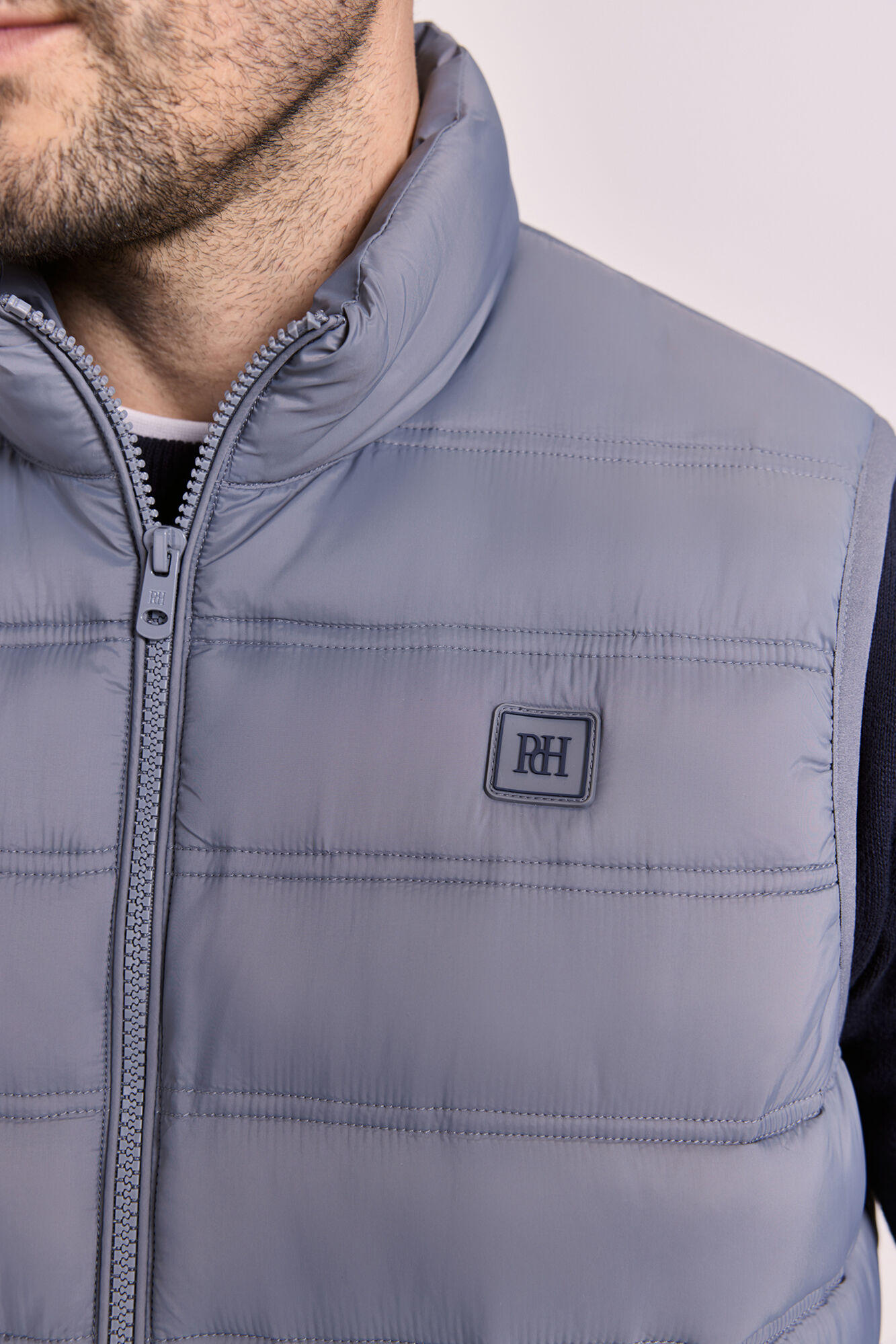 Pedro del Hierro Chaleco acolchado ultraligero Gris