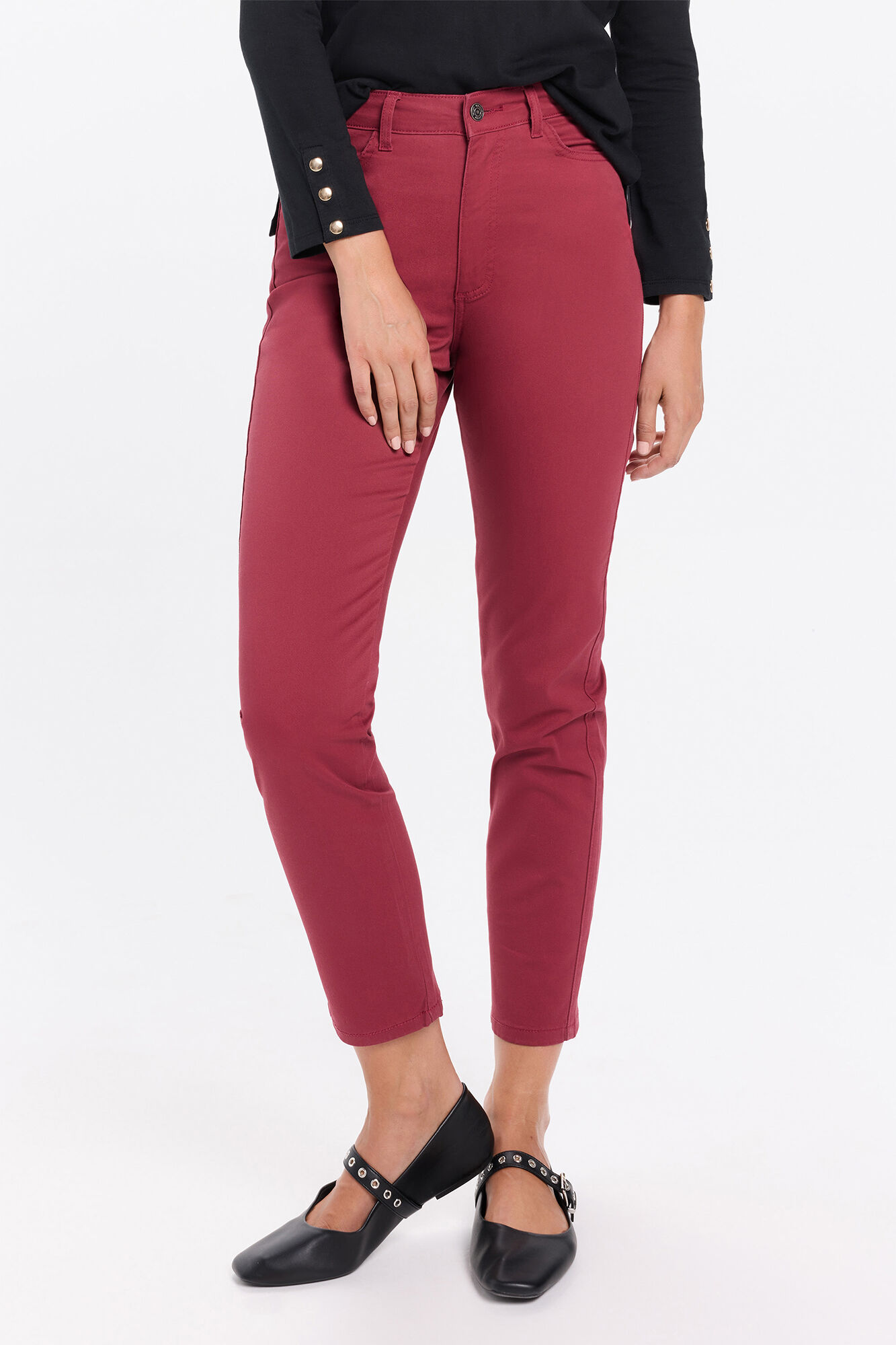 Milano Pantal&oacute;n slim de color