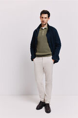 Milano Pantal&oacute;n chino slim fit Beige