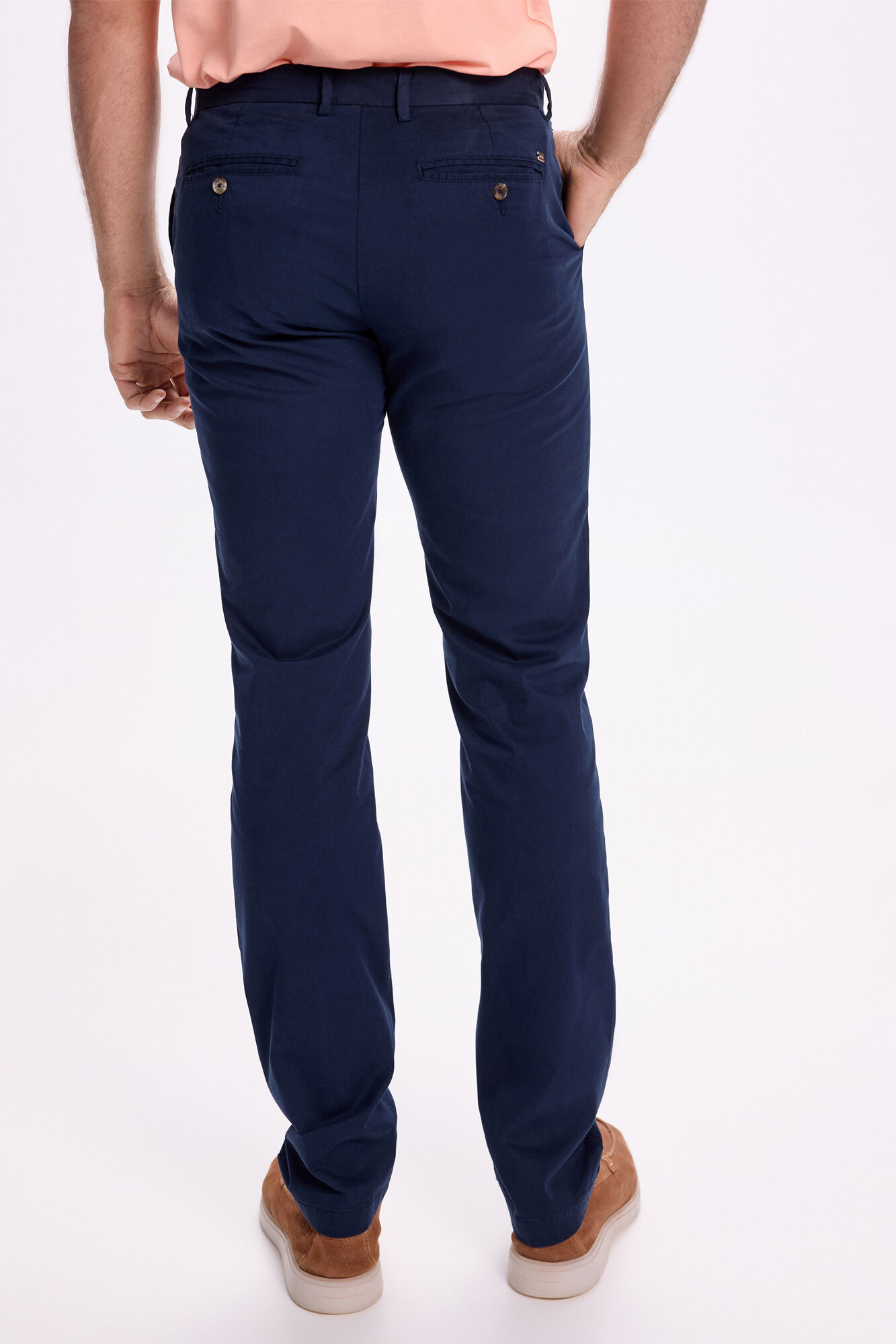Milano Vestido chinos liso Navy