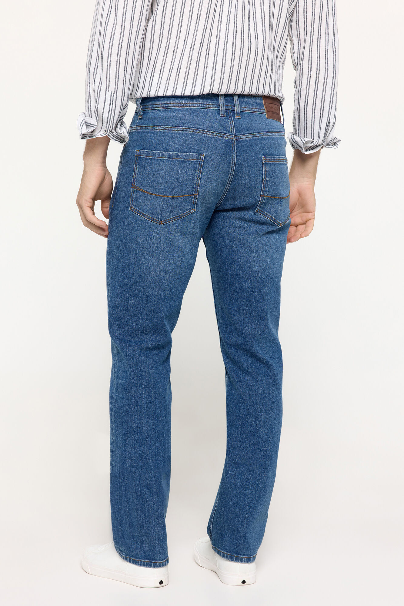 Pedro del Hierro Pantal&oacute;n Denim Regular Azul