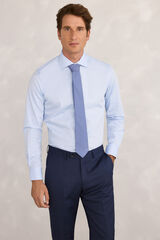 Pedro del Hierro Camisa de vestir Pinpoint  Azul