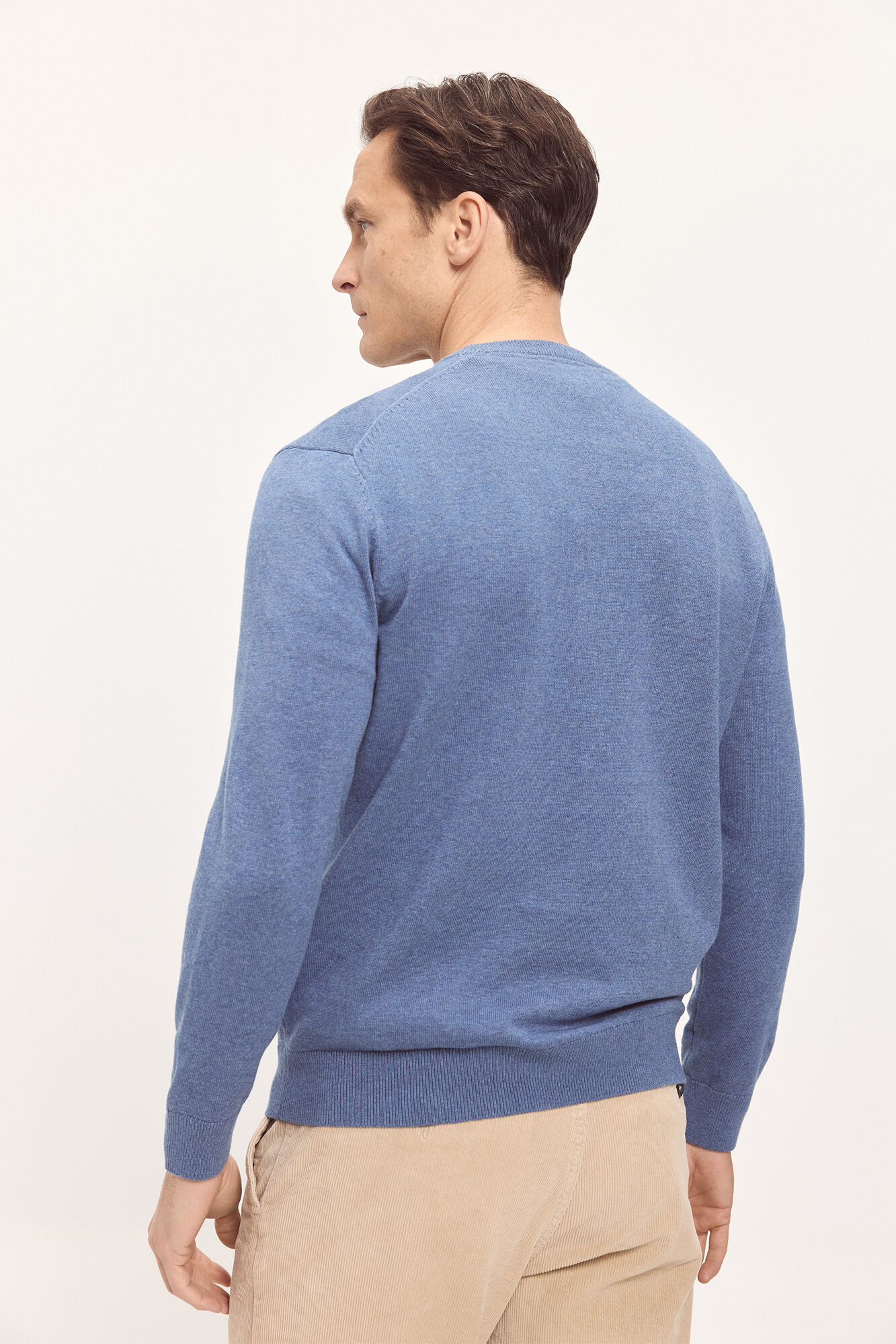 Springfield Jersey B&aacute;sico Cuello Caja Azul