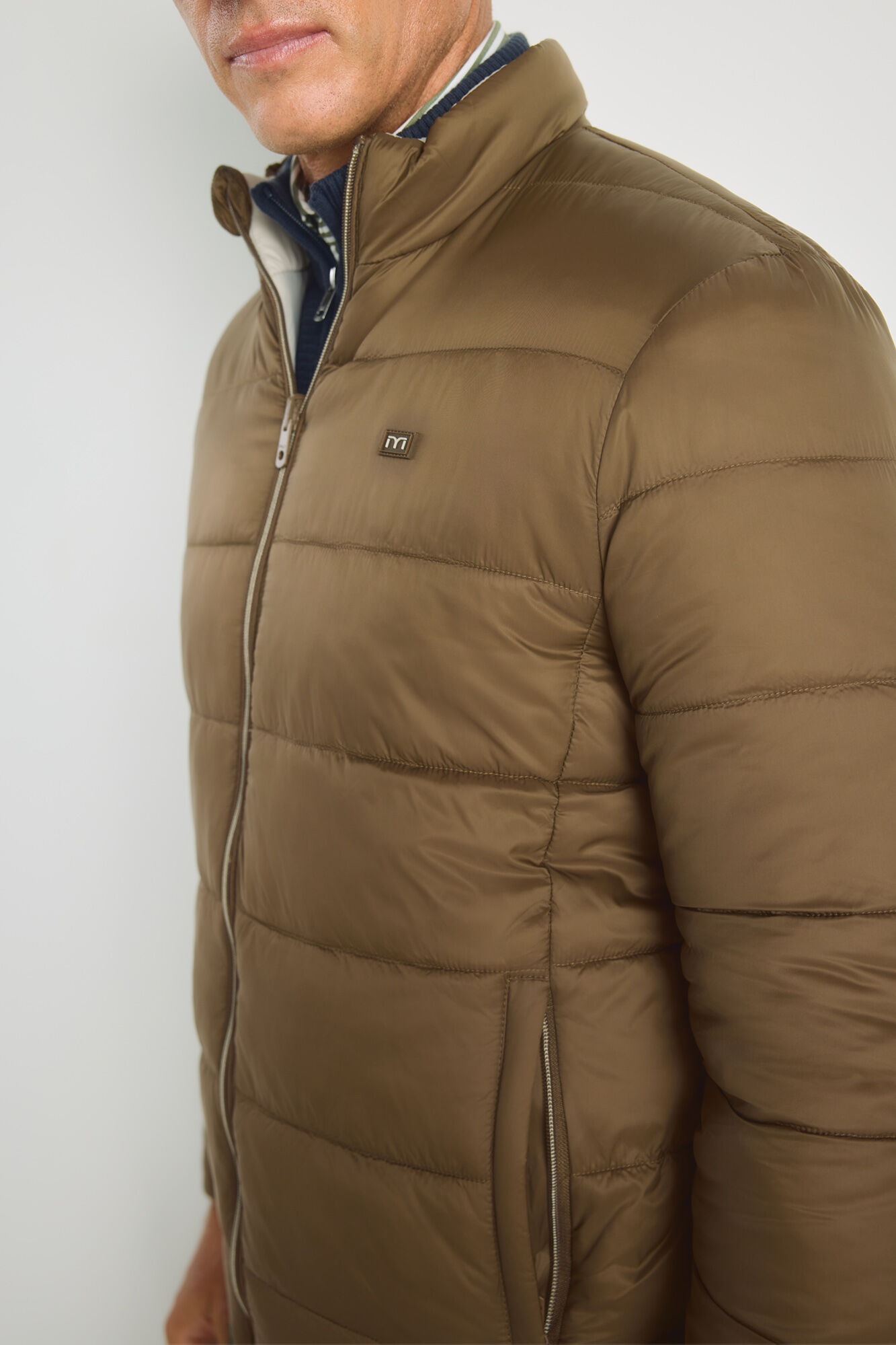 Milano Chamarra acolchada ultralight Gris