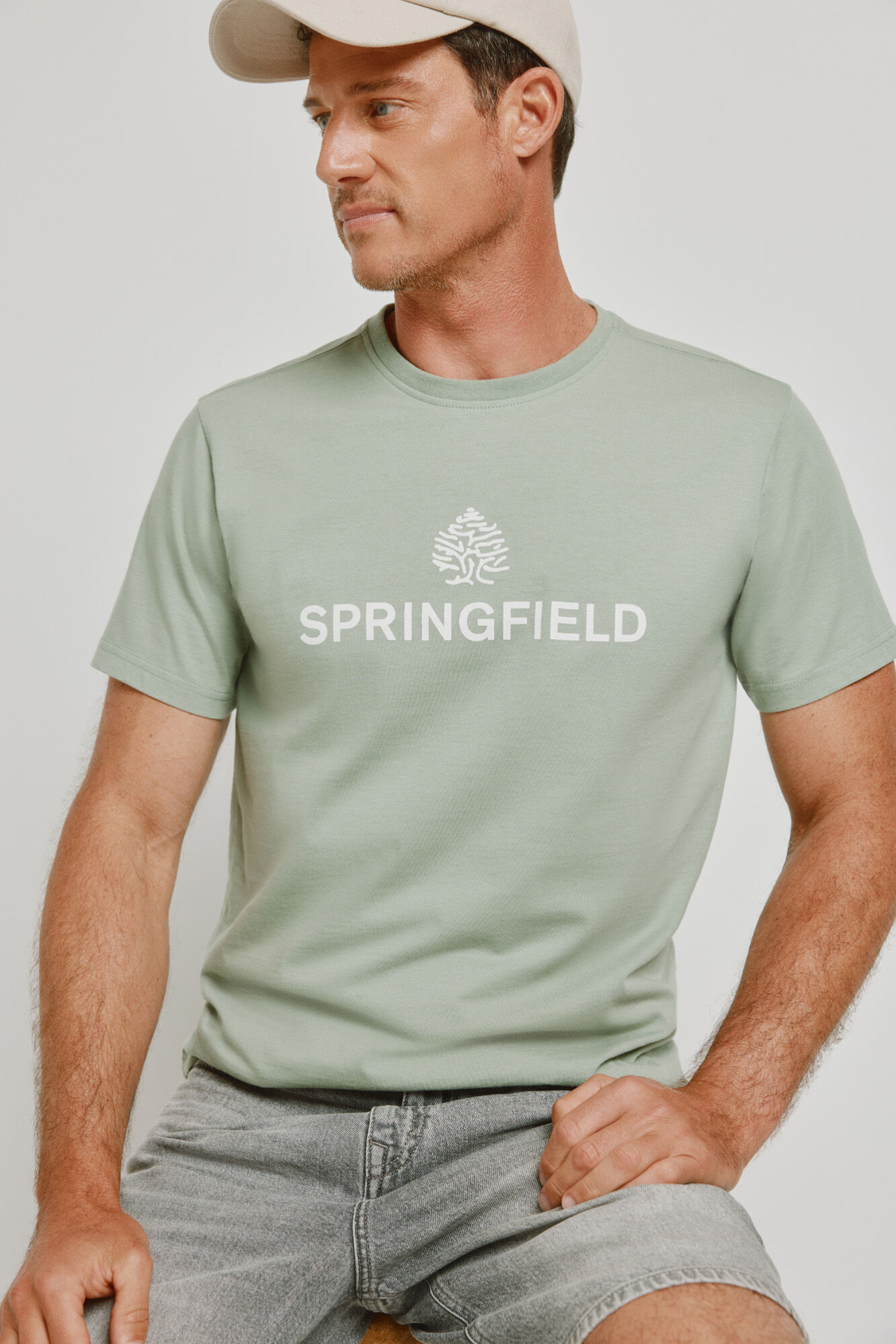 Springfield Playera de manga corta