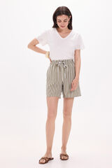 Milano Bermudas rayas Verde
