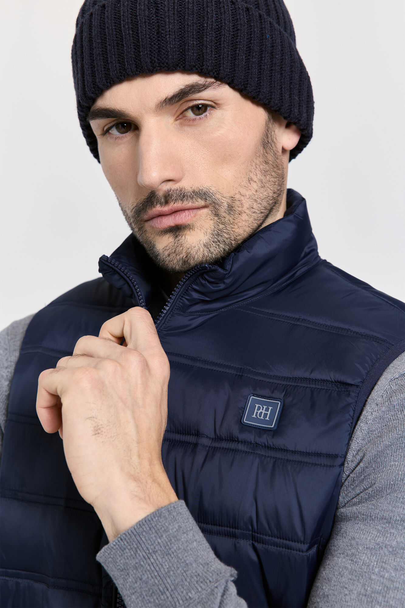 Pedro del Hierro Chaleco acolchado ultraligero Navy