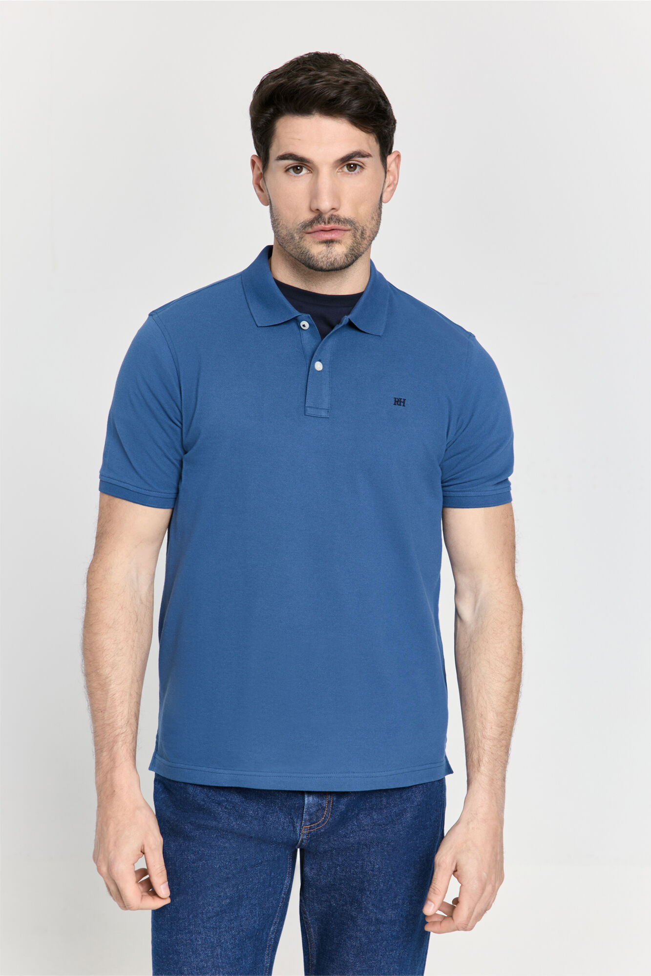 Pedro del Hierro Polo manga corta