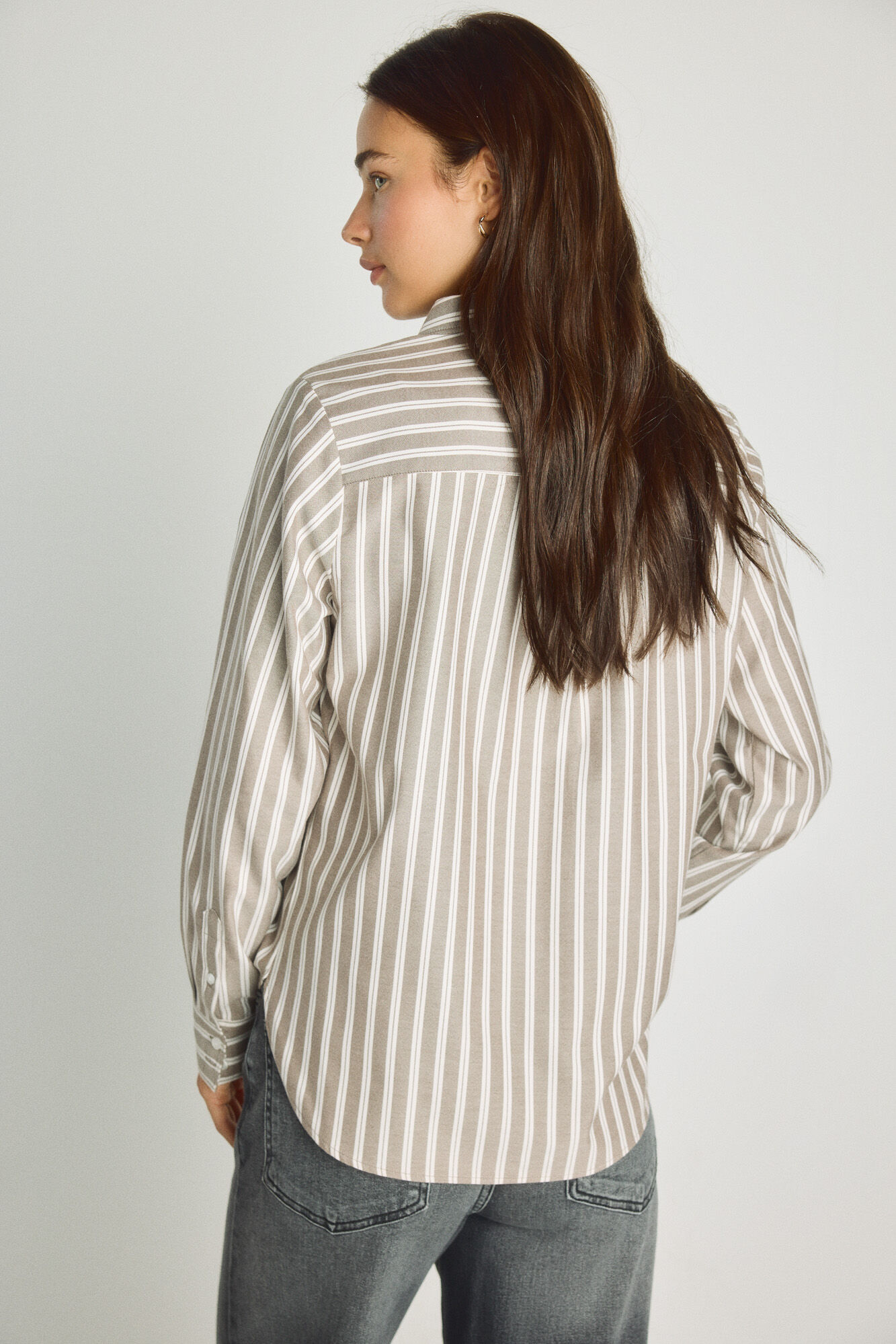 Milano Camisa oxford Gris