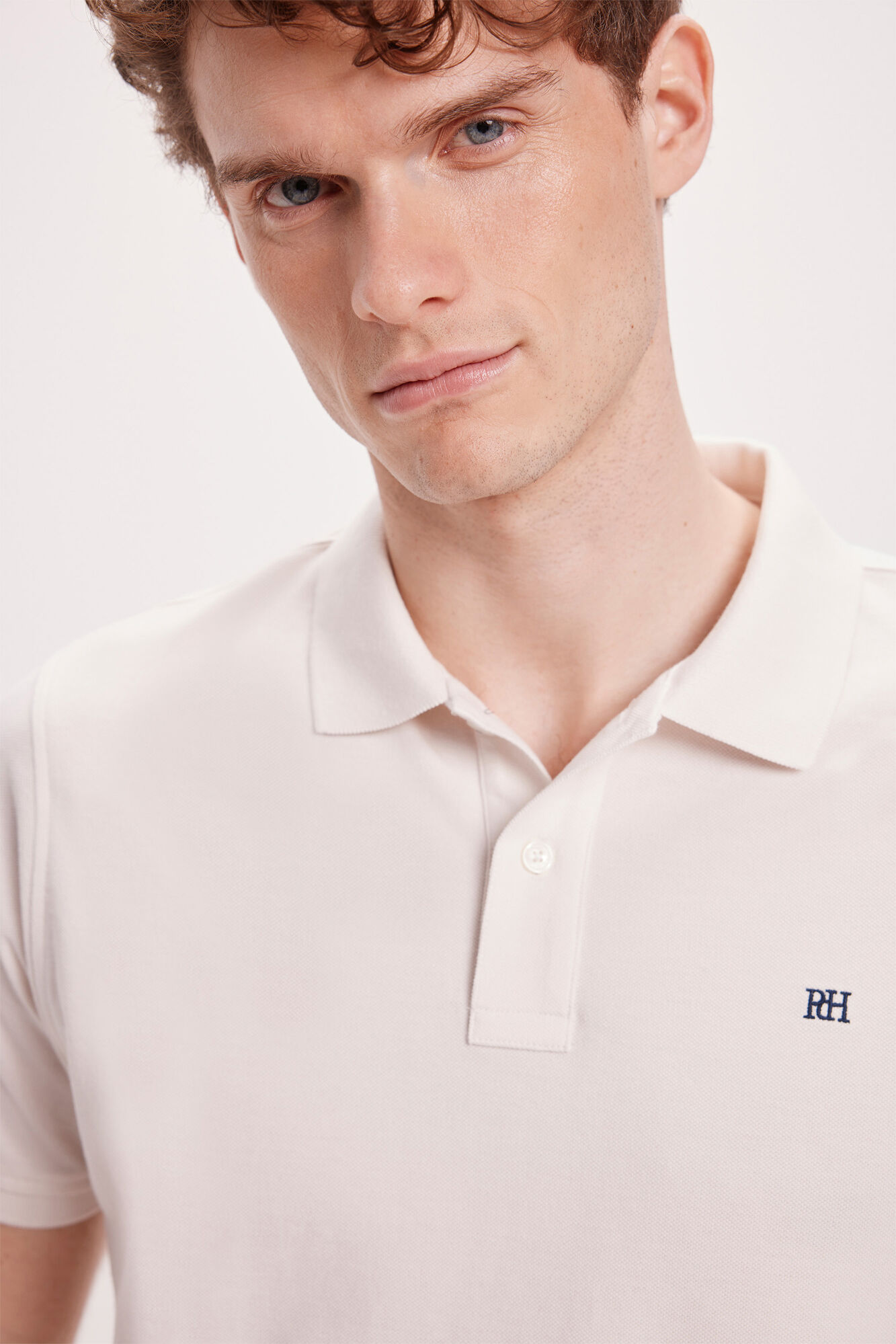 Pedro del Hierro Polo B&aacute;sico PDH Marfil