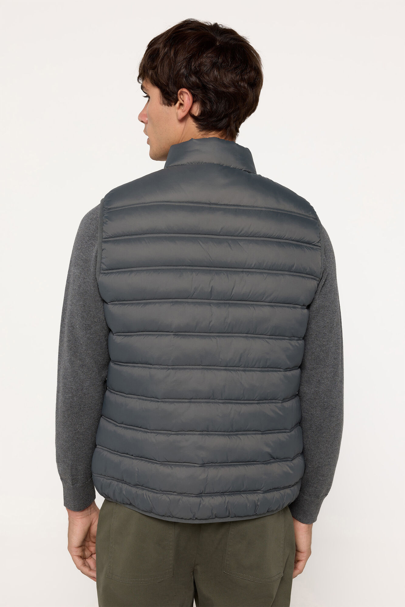 Pedro del Hierro Chaleco PdH Acolchado Gris