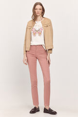 Milano Pantal&oacute;n ajustado color Rosa