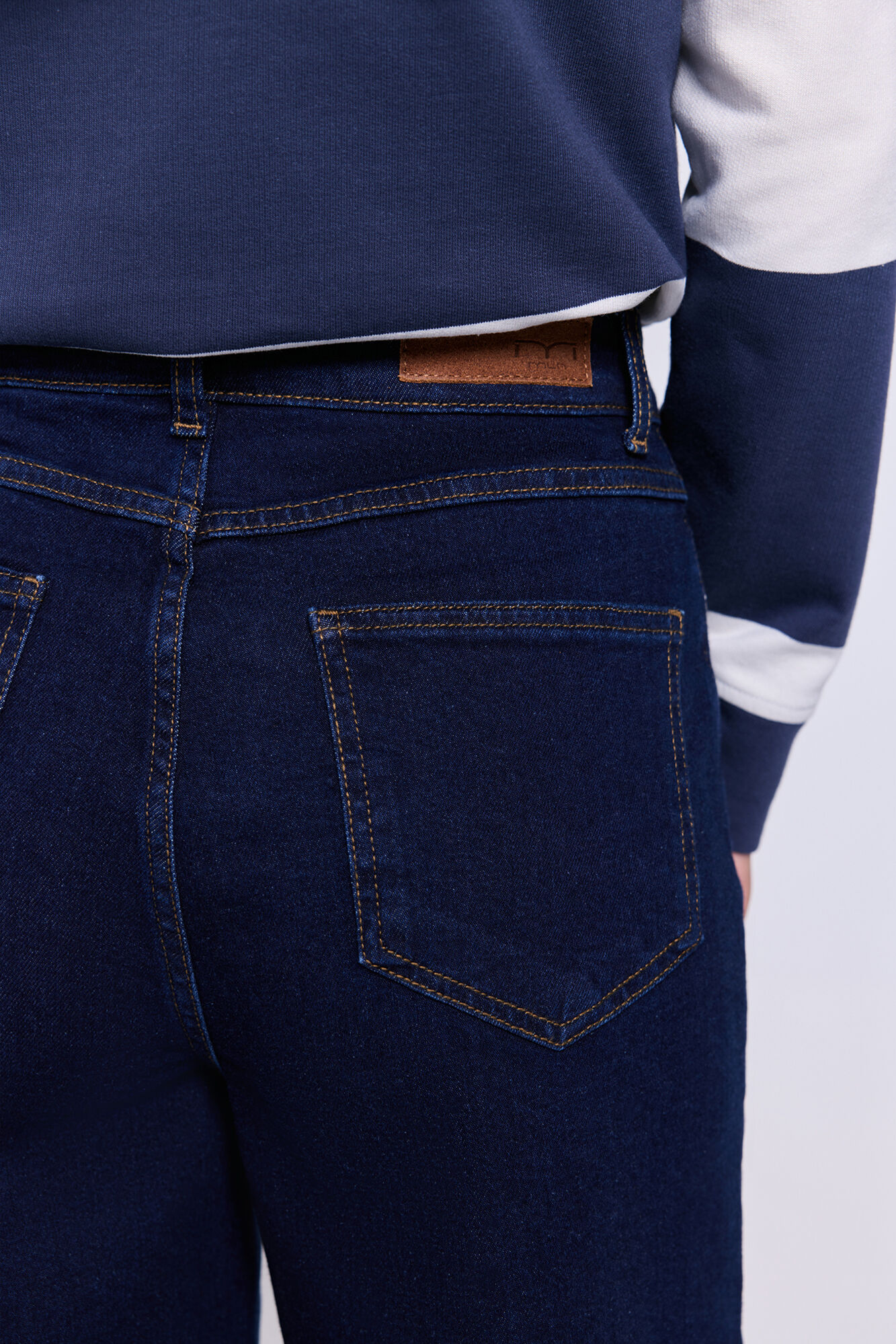Milano Pantal&oacute;n denim ancho