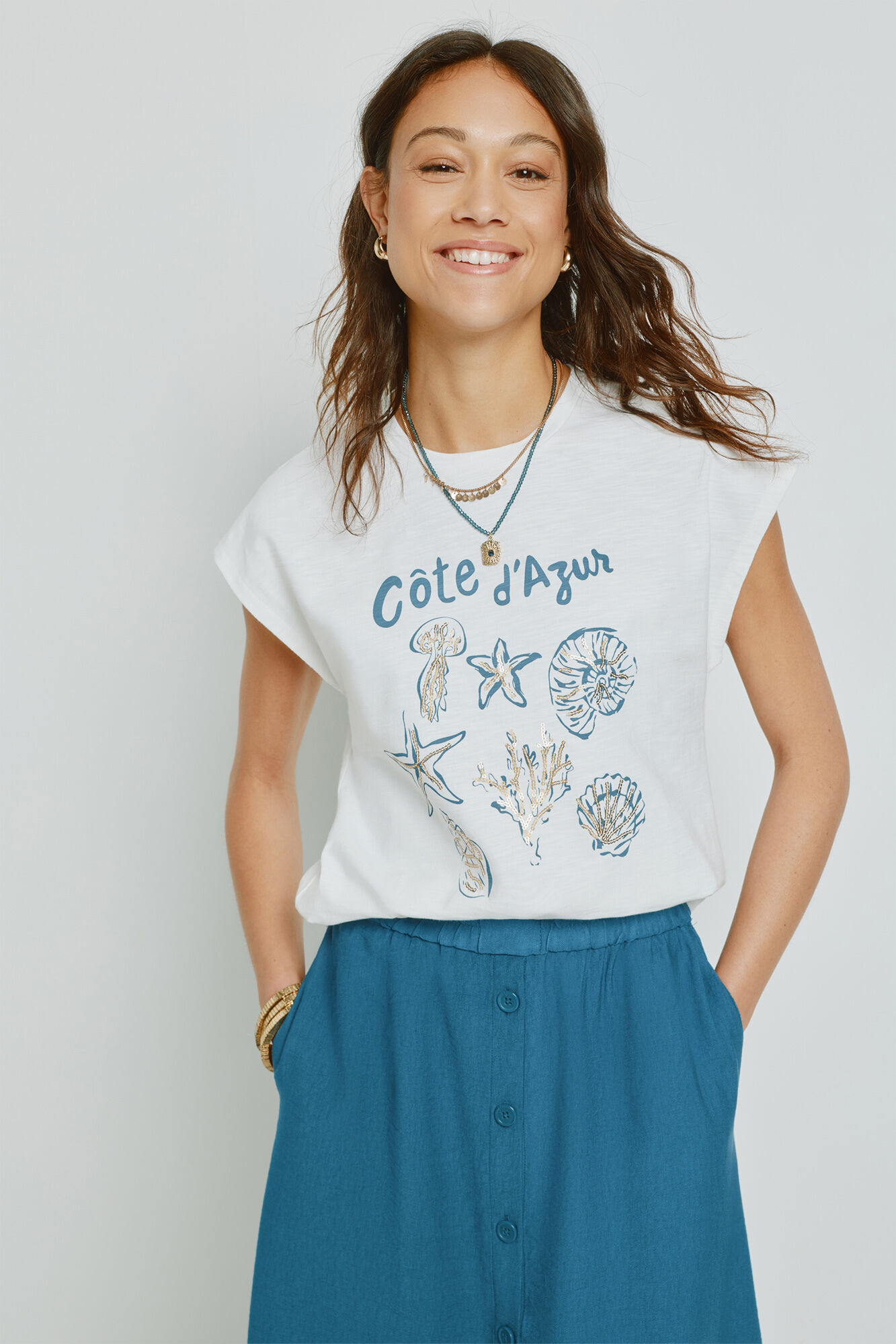 Milano Playera estampada de manga corta