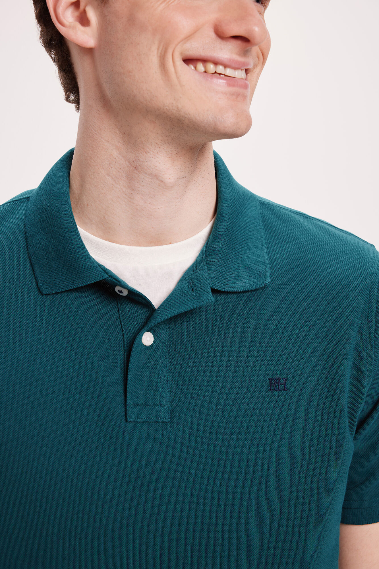 Pedro del Hierro Polo B&aacute;sico PDH Verde